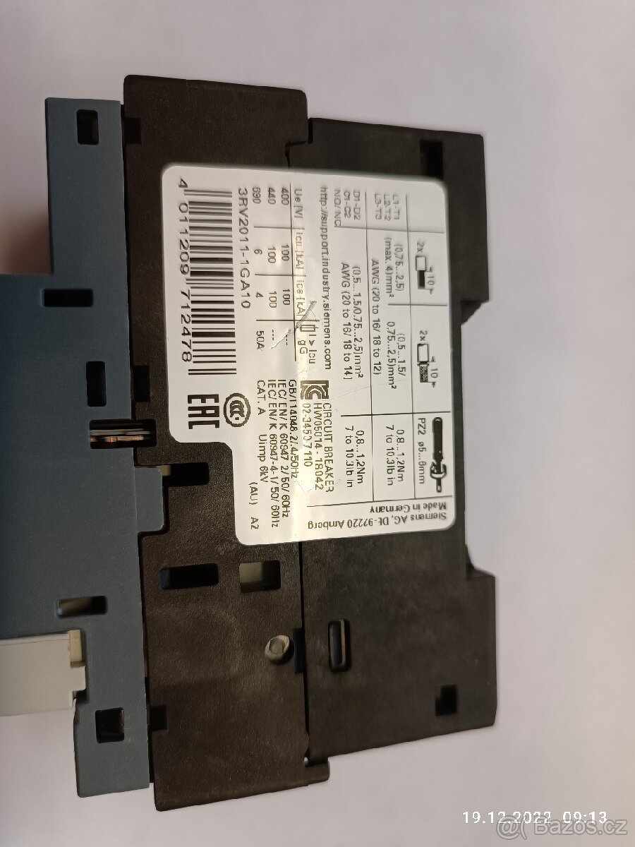 Siemens 3RV2011-1GA10 - 4