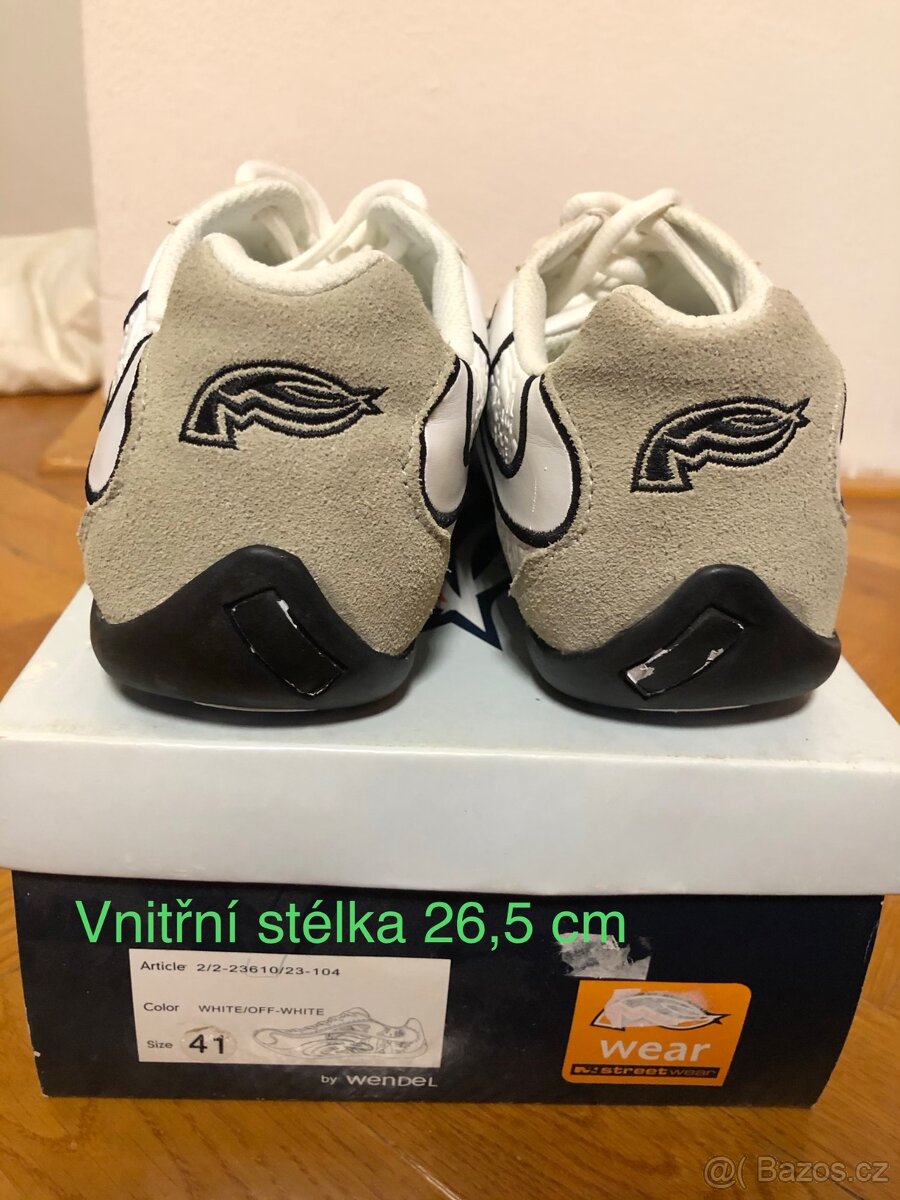 Nové bílé boty - vel. 41 - nenošené - 4