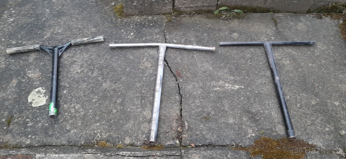 Řídítka na freestyle koloběžka titan - 4