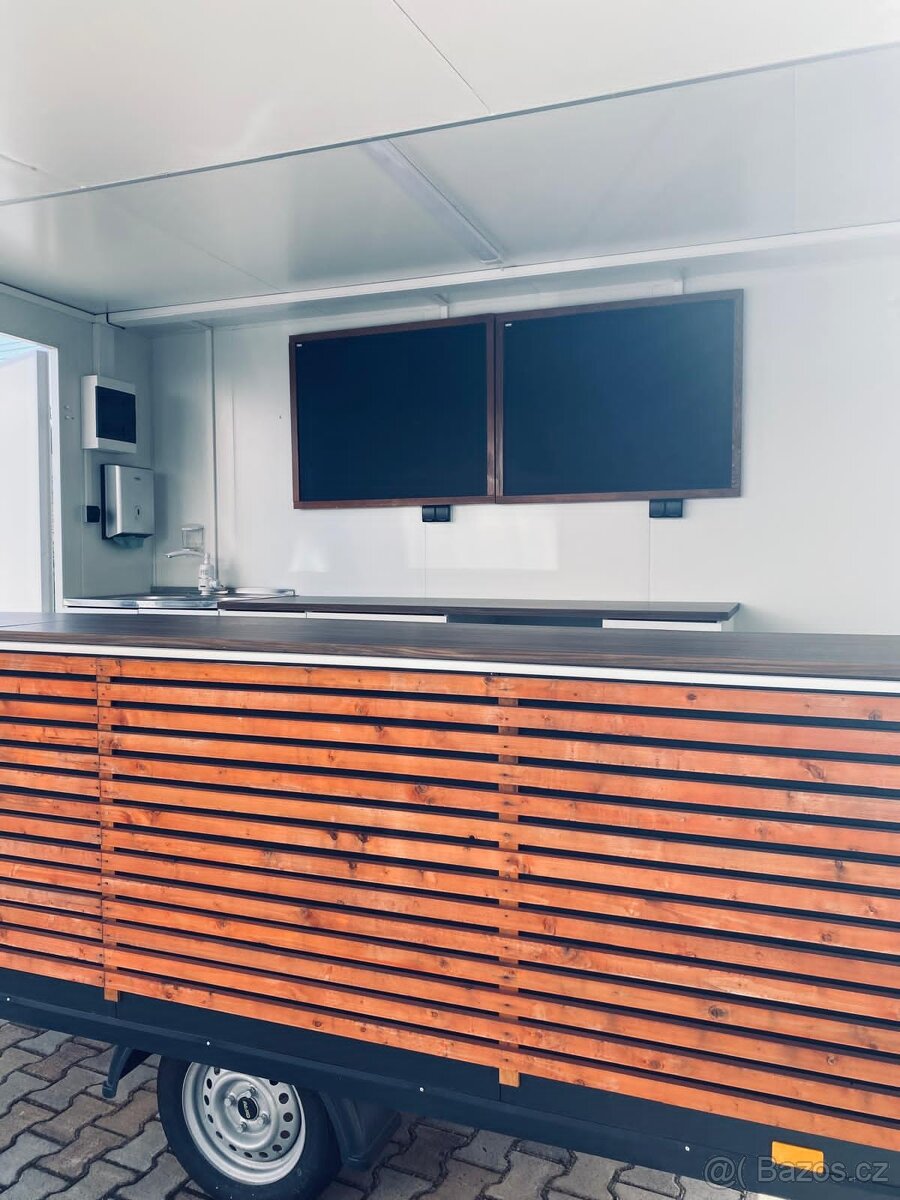 Gastro přívěs, pojízdná kavárna - 4