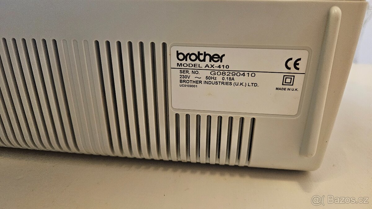 Elektronický psací stroj Brother AX-410 - 4