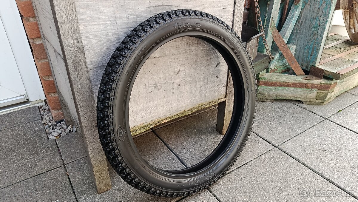 Barum 3,00-18 M9 Made in CZECHOSLOVAKIA - 4