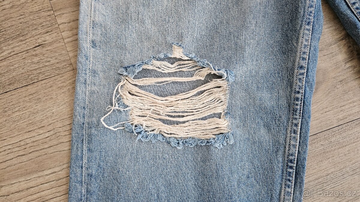 Džíny baggy z Bershky vel. 34 - 4