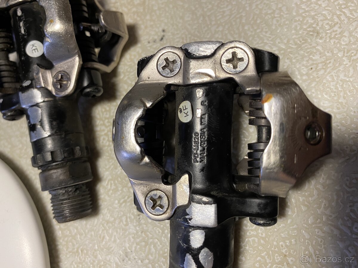 Pedály Shimano pd m520 - 4