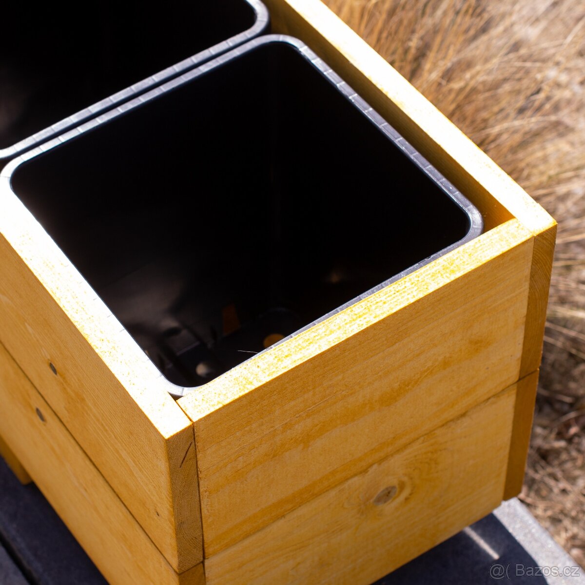 Dřevěné truhlíky na terasu - pinie - 4