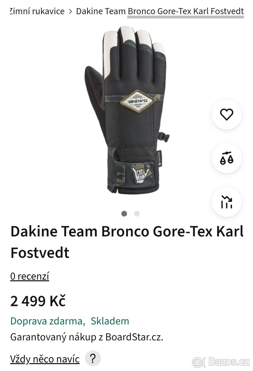 Lyžařské rukavice DAKINE - 4