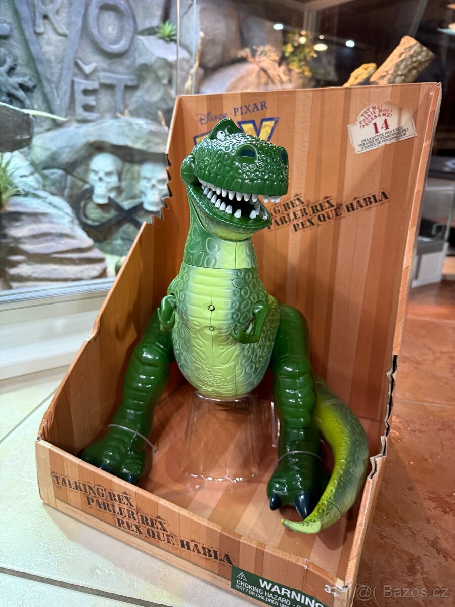Interaktivní akční figurka Rex Toy Story příběh hraček - 4