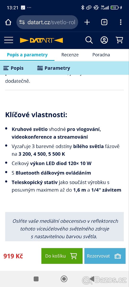 Ring light Rollei - 4