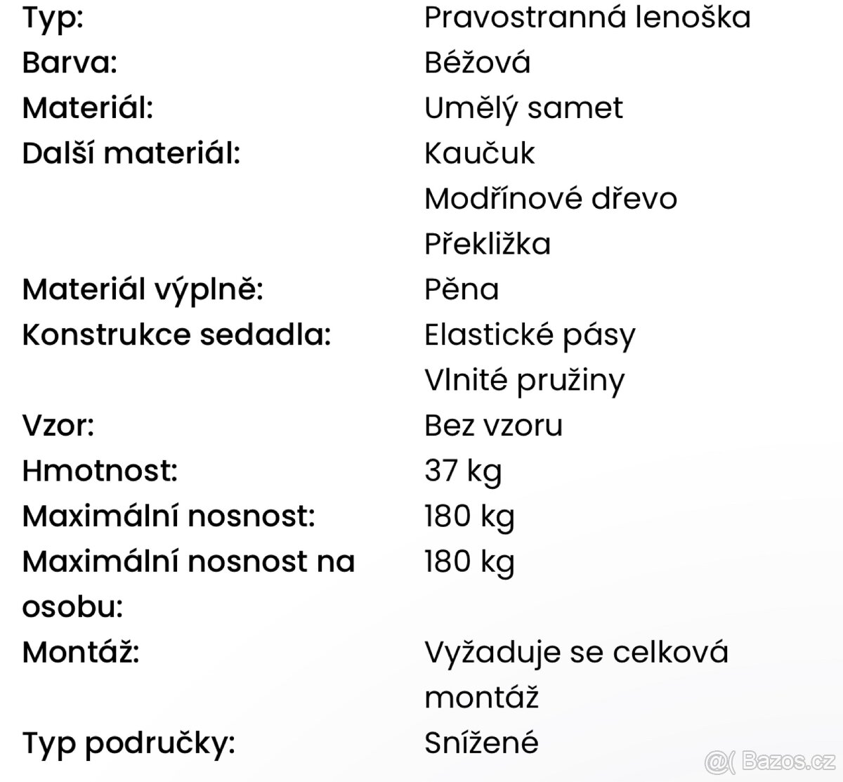 LENOŠKA/POHOVKA champagne - 4