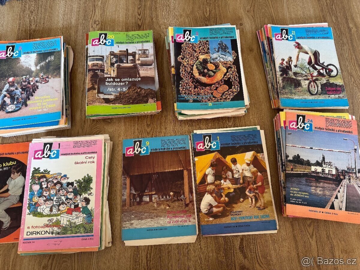 ABC časopisy papírové vystřihovánky - 4
