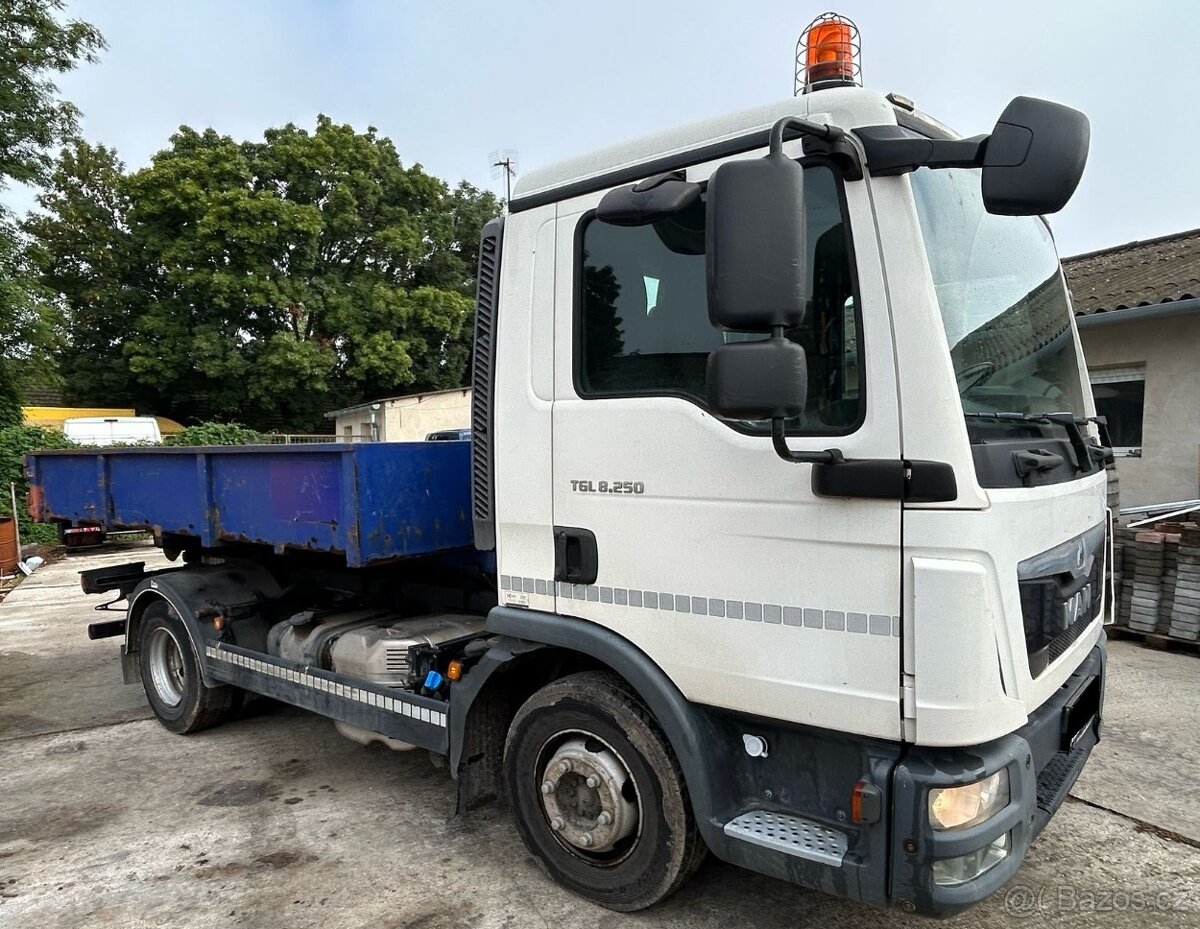 MAN TGL 8.250 nosič kontajneru 59000 km - 4