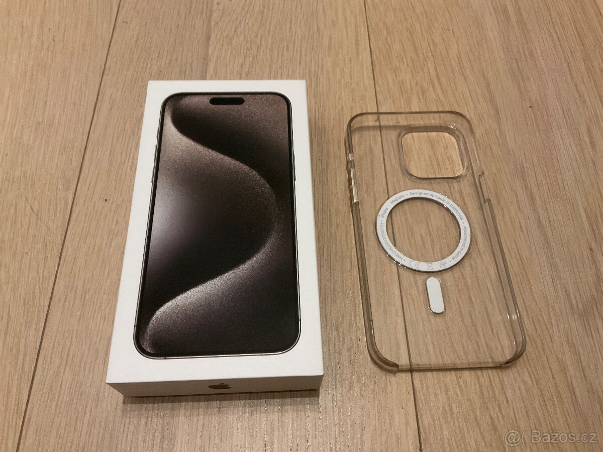 iPhone 15 Pro Max přírodní titan 256GB - 4