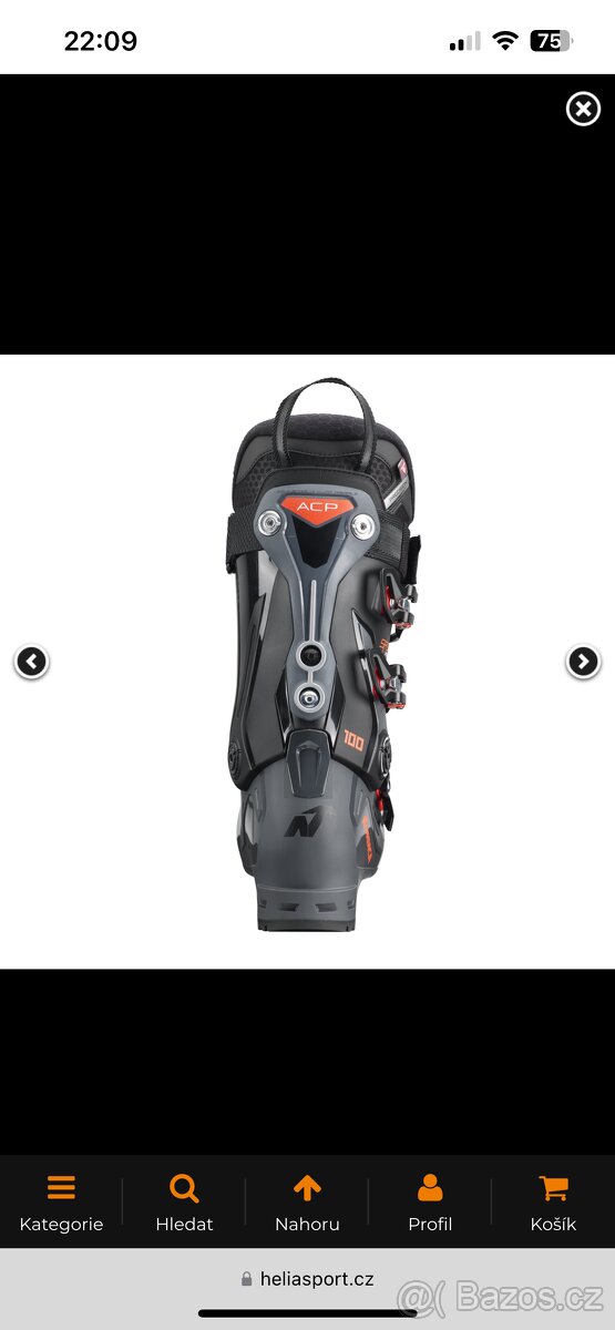 Prodám pánské lyžařské boty Nordica SPORTMACHINE 3 100 (GW) - 4