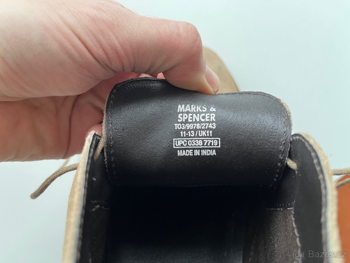 Nové pánské boty M&S vel. 46 - 4