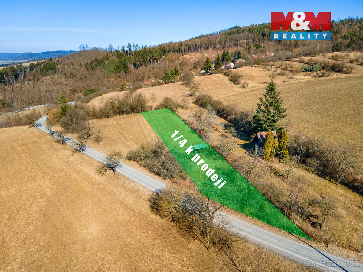 Prodej pole, podíl 1/4, 480 m², Biskupice u Jevíčka - 4