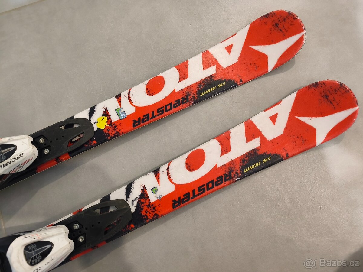 Prodám lyže Atomic Redster. Velikost 116cm. - 4
