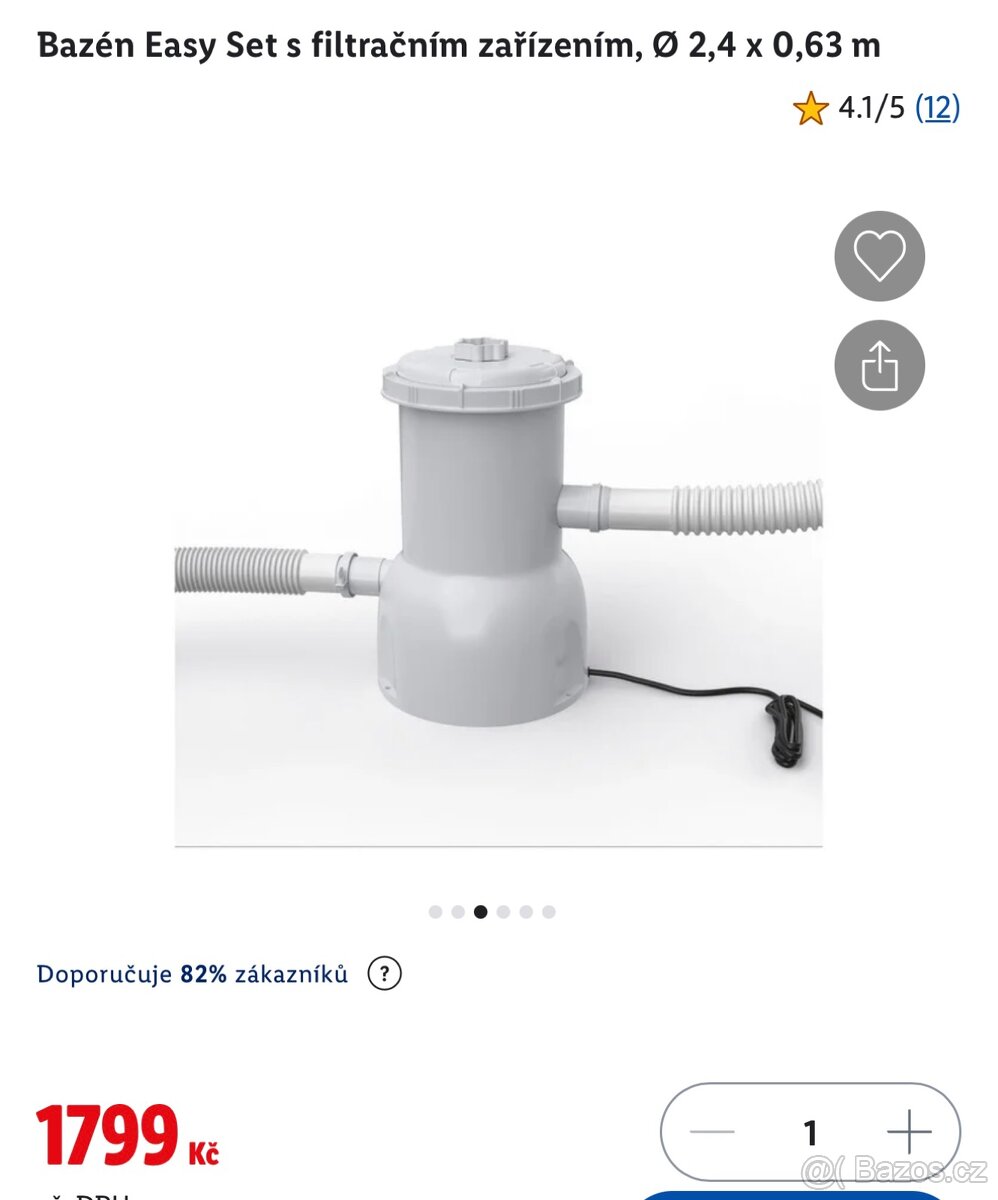 🌊 CRIVIT Quick-Up Pool – nový, nepoužitý 🌊 - 4