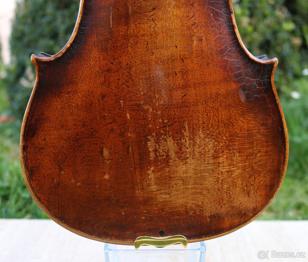 Celé starožitné německé housle z poloviny 19 století - 4
