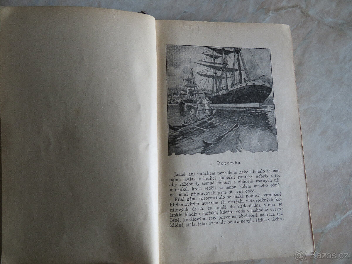 DOBRODRUŽNÉ,KAREL MAY, NA TICHÉM OCEÁNU 1932 - 4