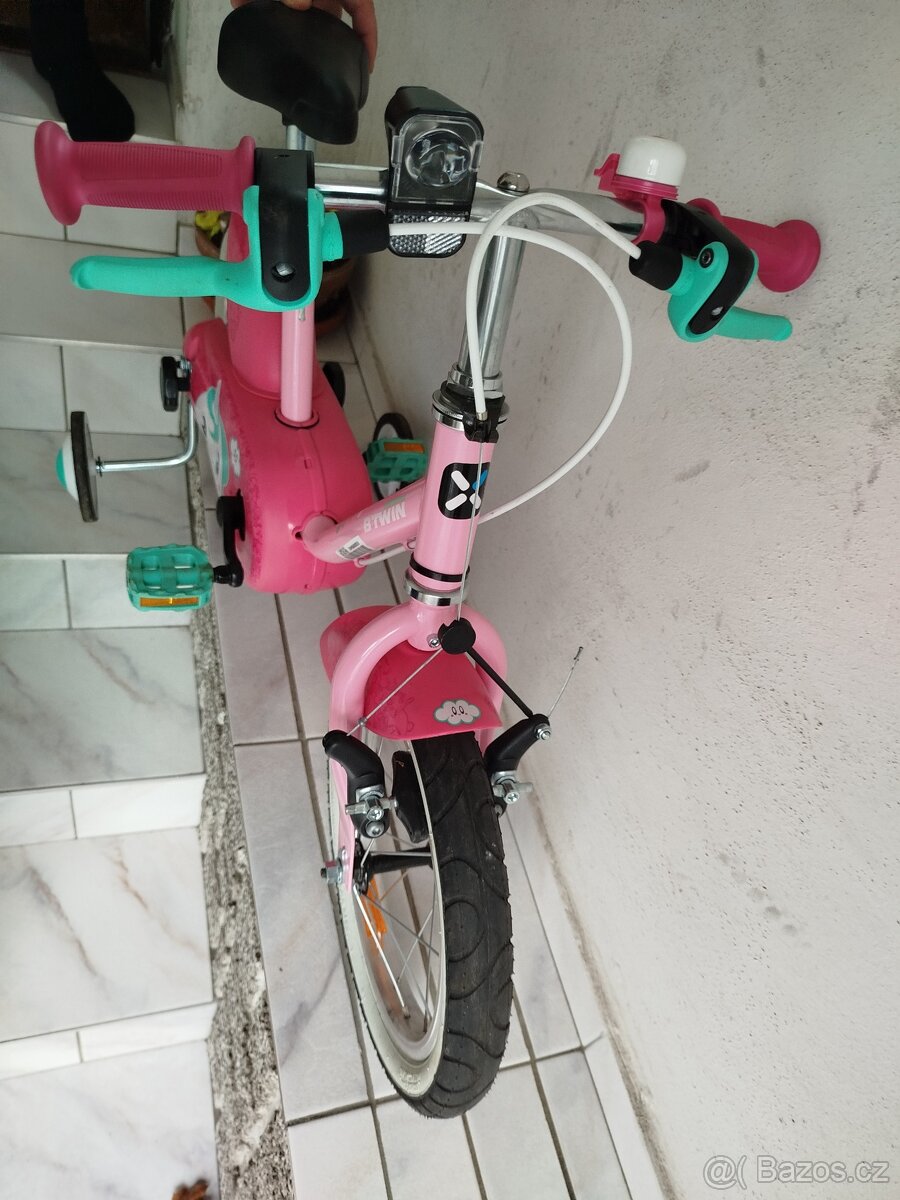 Dětské kolo btwin z Decathlonu s jednorožcem - 4