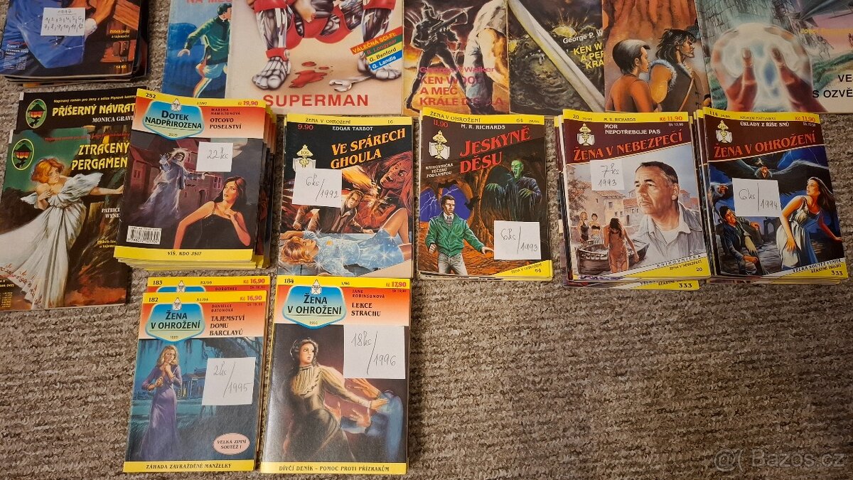 Žena v ohrožení, Ikarie, Rodokaps,Rychlé šípy, a jiné - 4