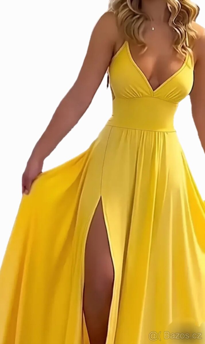 Šaty letní dlouhé NOVE - 4