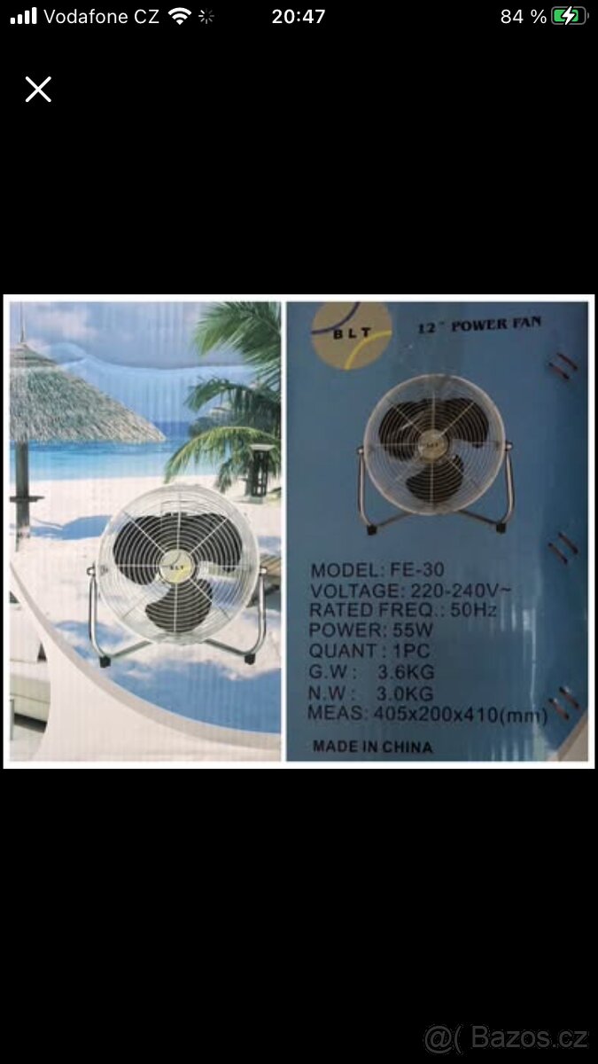 Ventilátory podlahové - 4