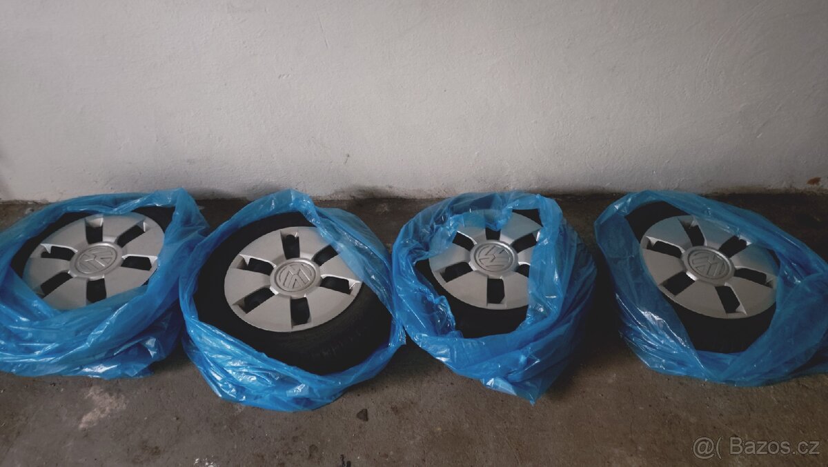 Ocelové disky s pneu VW/Škoda/Seat - 4