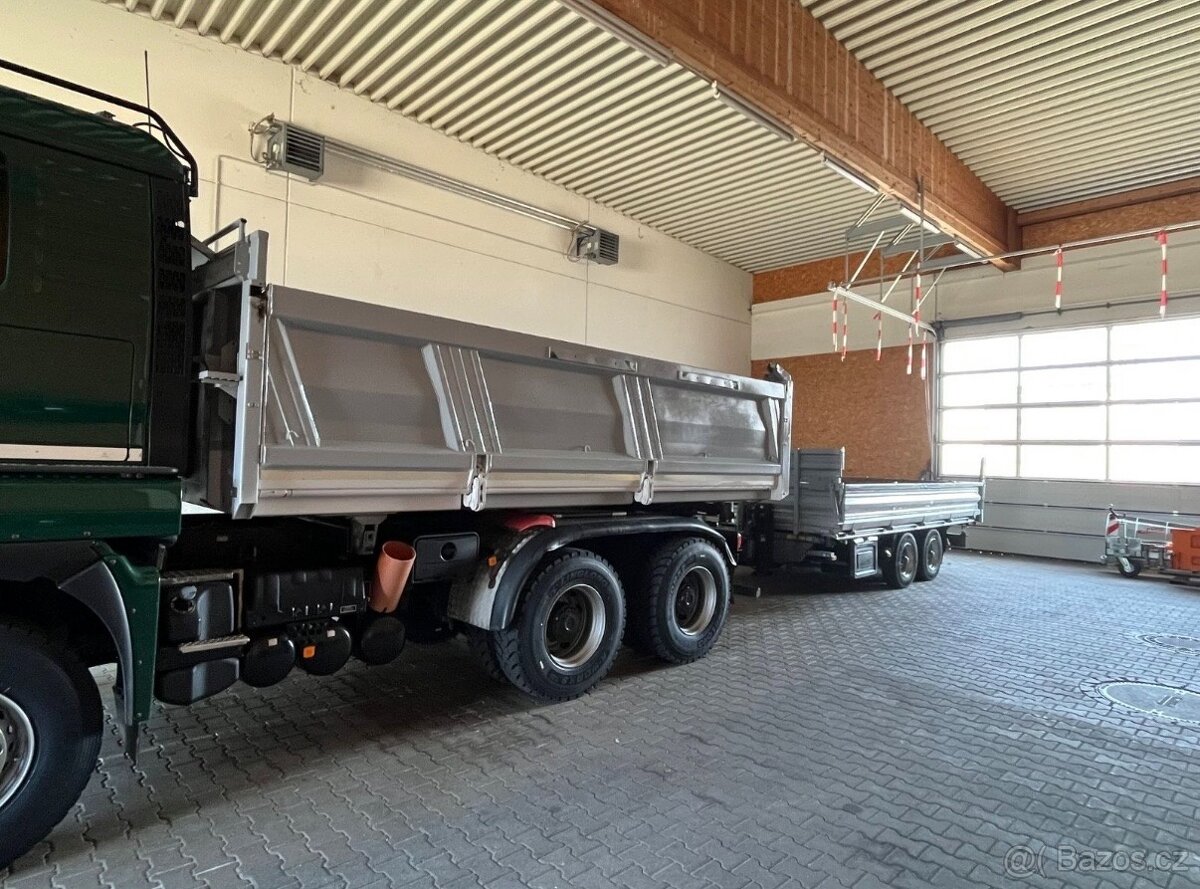 MAN TGS 26.480 6x4 třístranný sklápěč Bordmatic - 4
