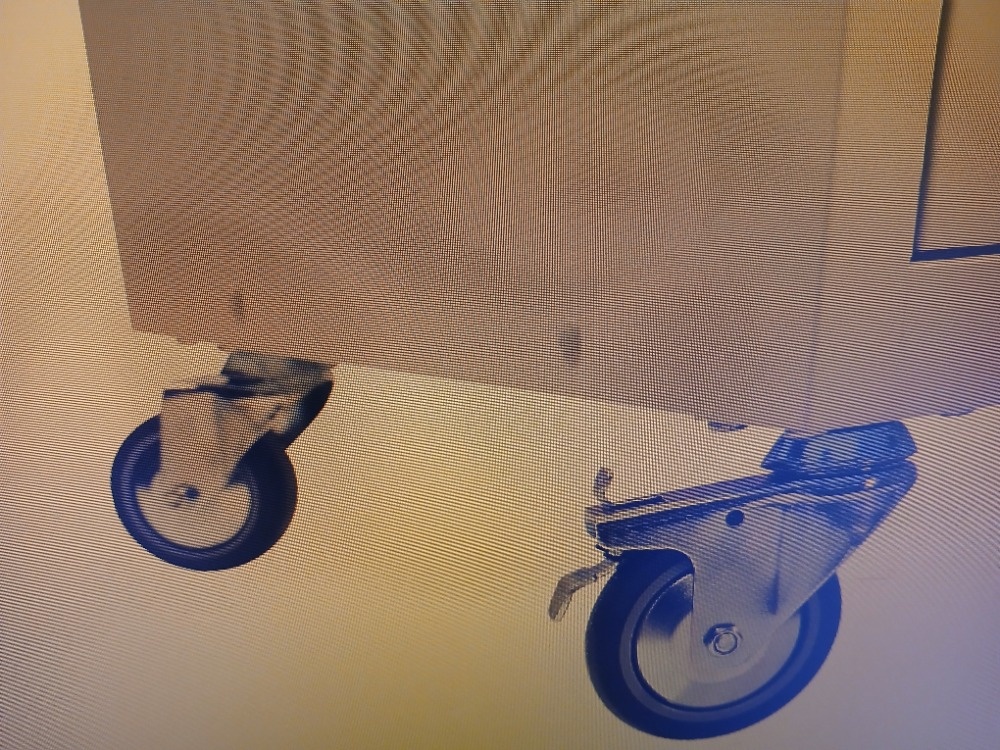 Mobilní PC pult eurokraft basic. - 4