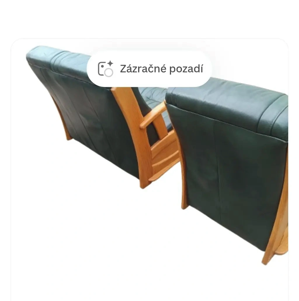 Kožená sedačka 2 + 1 - 4