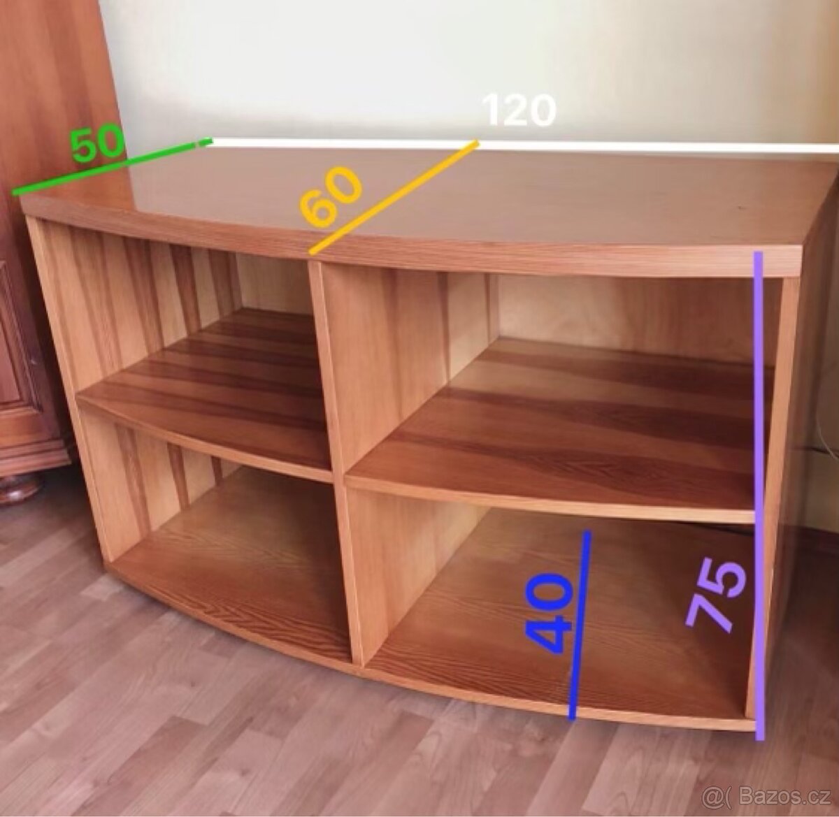 Televizní stolek z masivu - 4