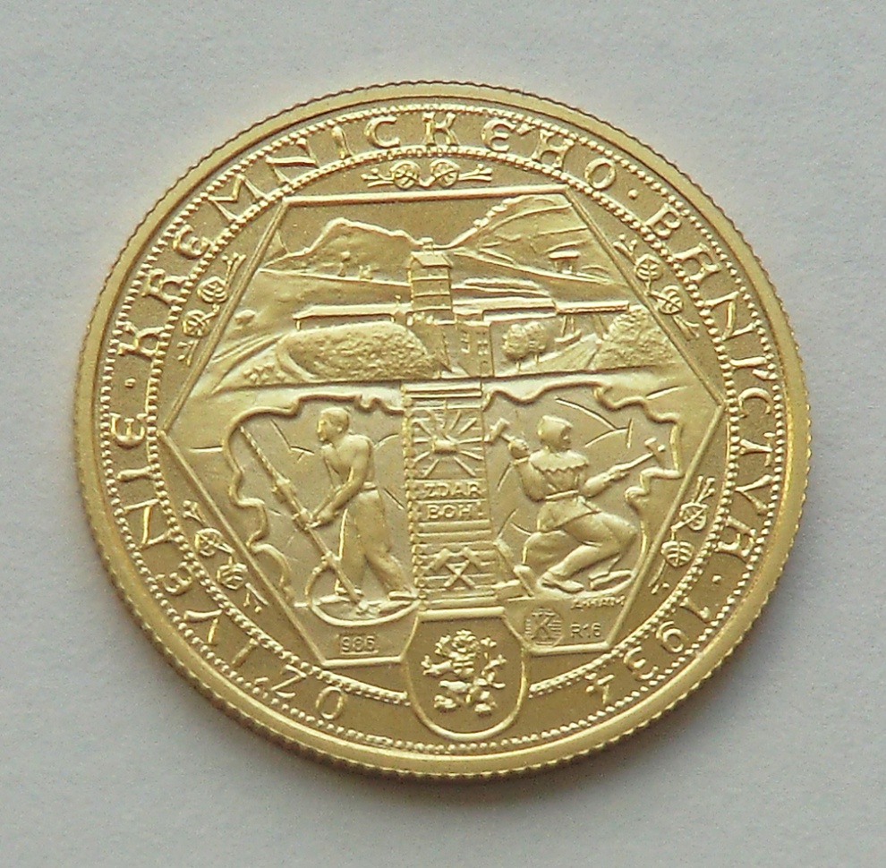 Dukát Oživení kremnickáho bánictva 2016 - pouze 100 kusů - 4