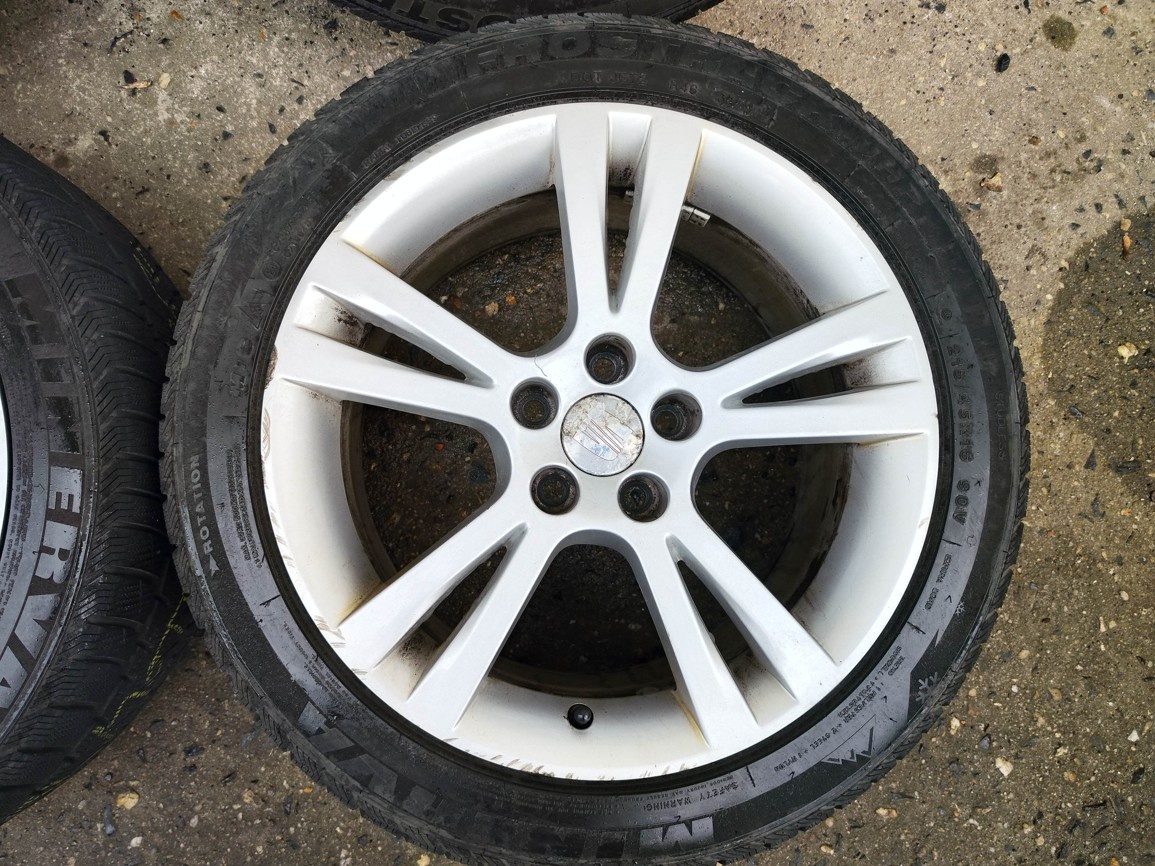 16"zimní alu sada 5x100 origo Seat Ibiza Fabia Rapid Polo - 4