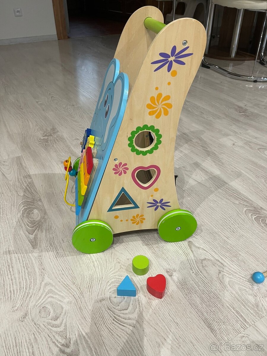 Bino Dřevěné chodítko Activity - 4