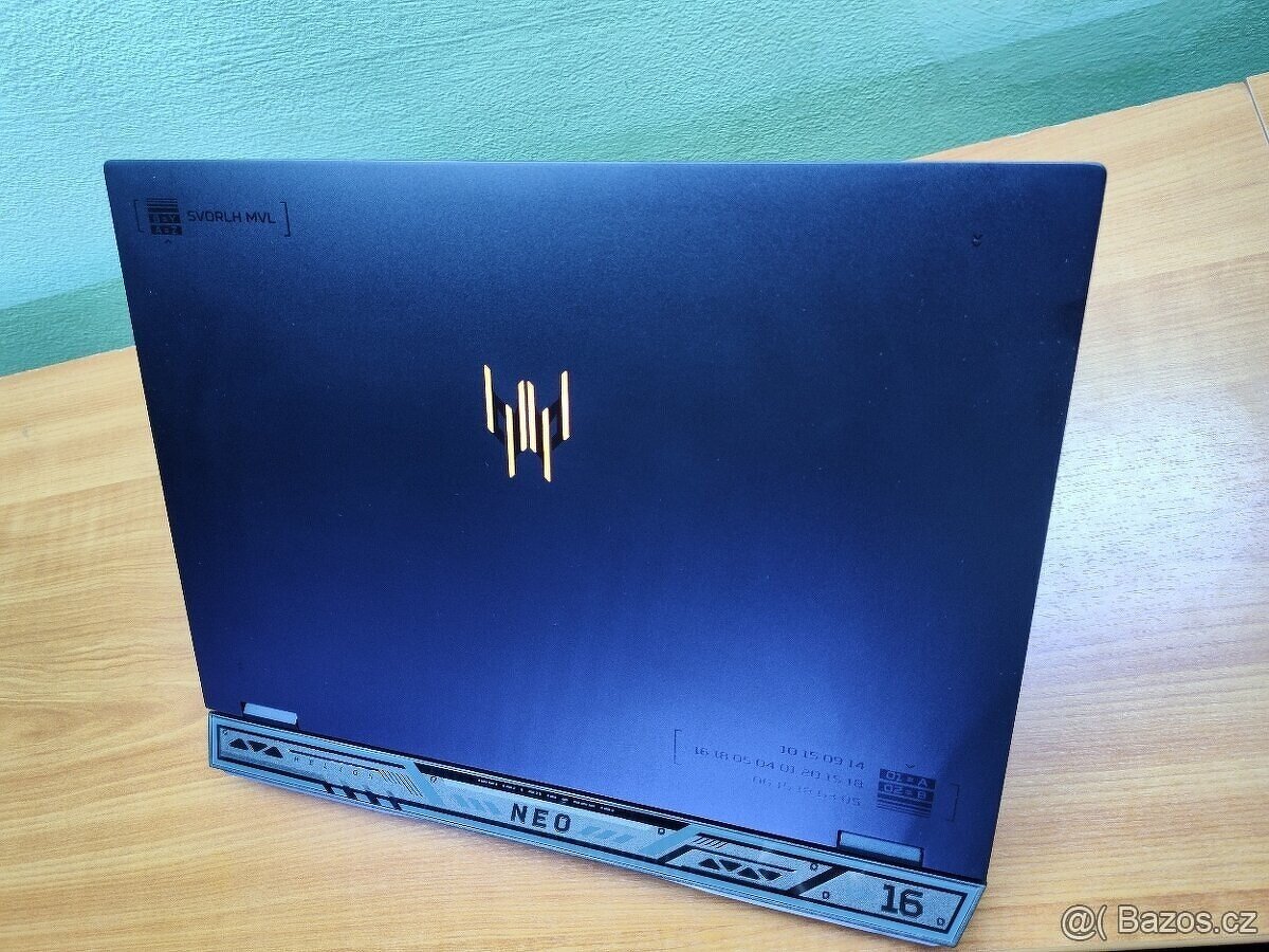 16 Predator Neo,i9-14th,4070-RTX,32gb,QHD 240Hz,1TB-Záruka. - 4