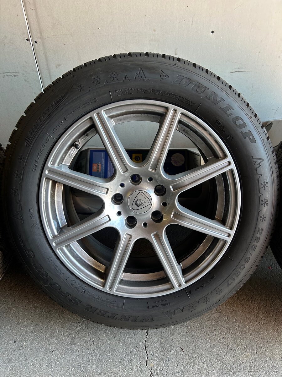 Alu kola 5x112 8J x 17” ET 45 + pneu - 4