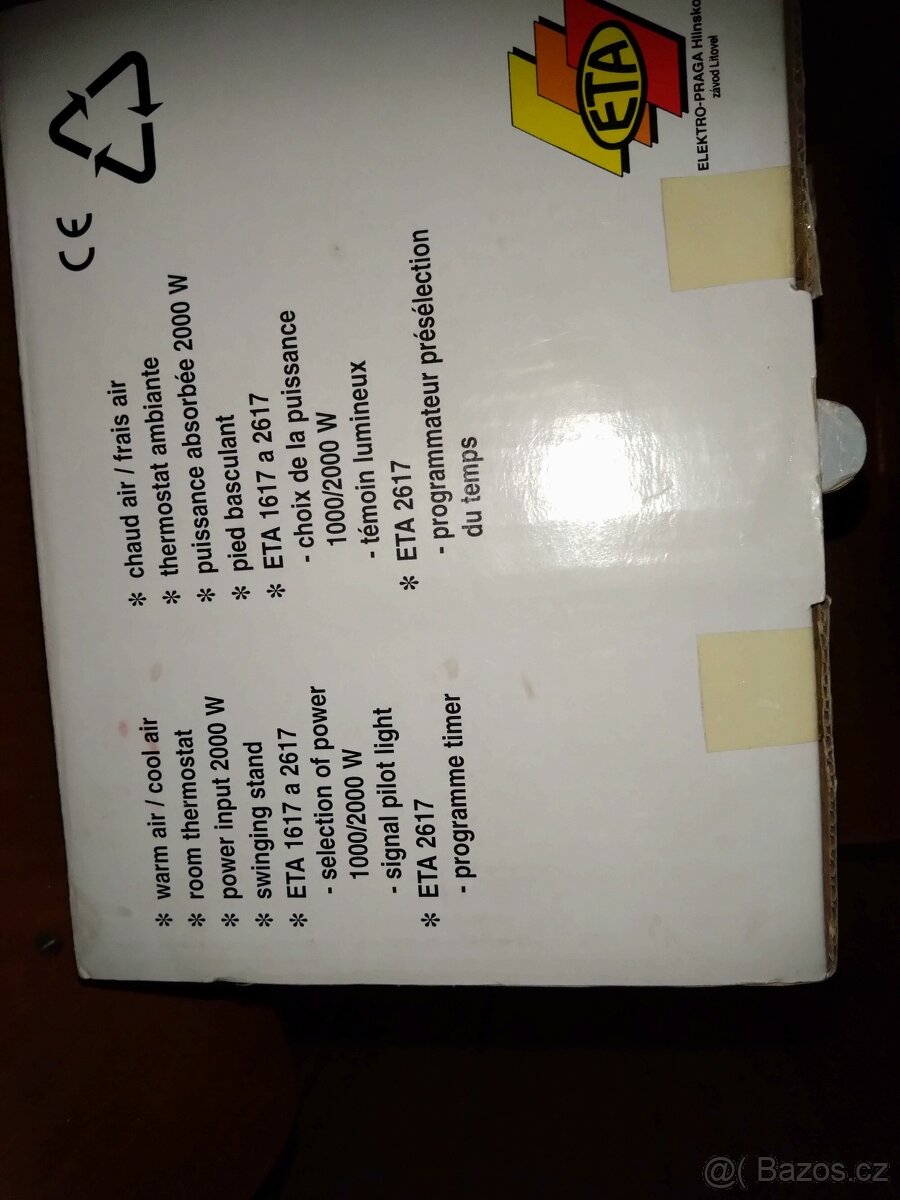 Horkovzdušný ventilátor - 4