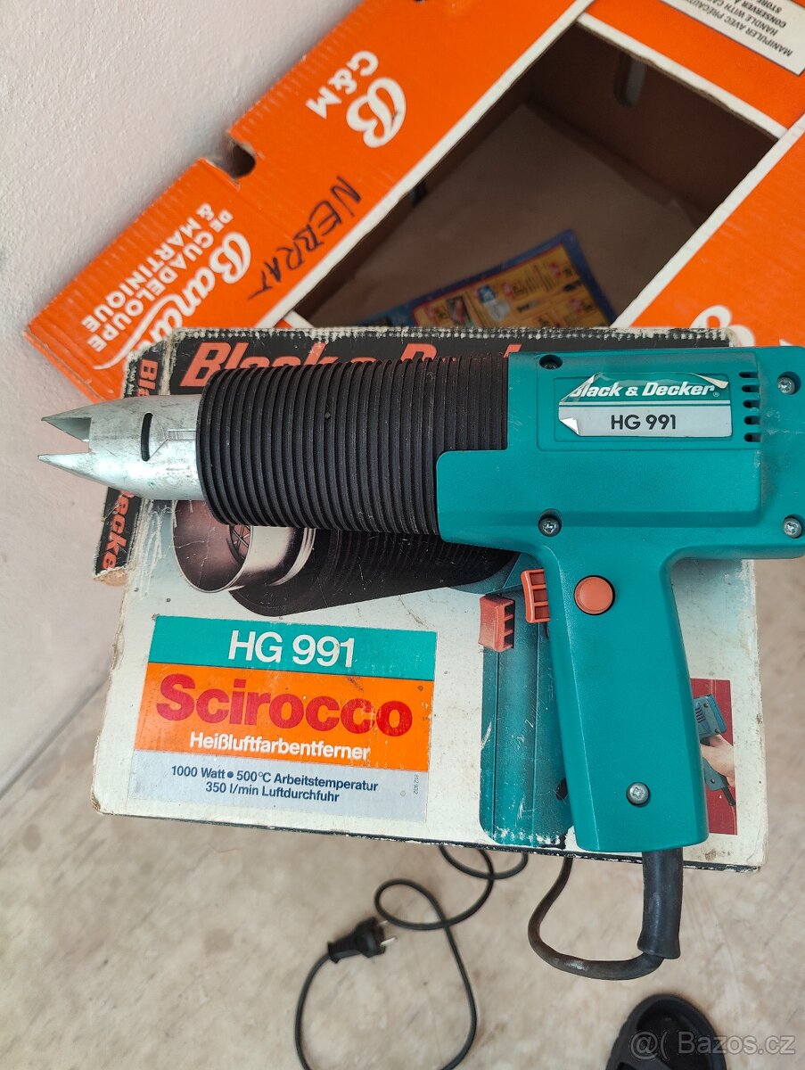 Horkovzdušná pistole 1000w - 4