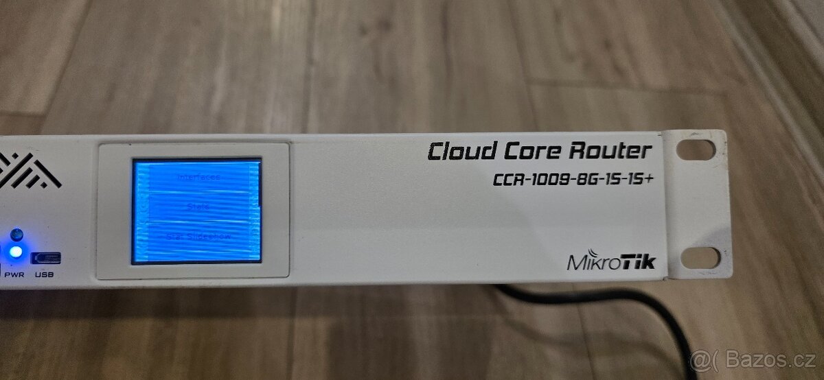 MIKROTIK • CCR1009-8G-1S-1S+ • MikroTik CloudCore Router - 4