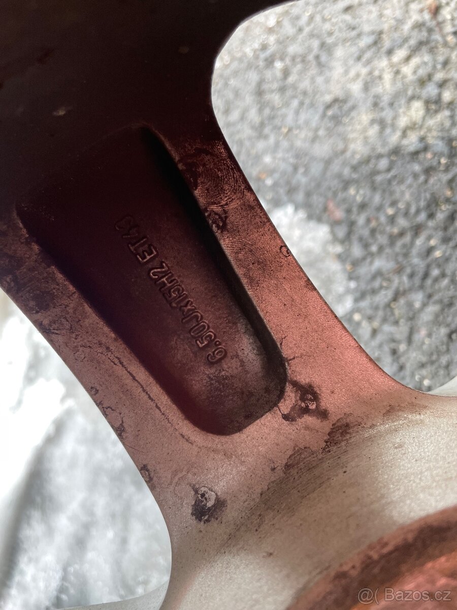 ALU disky R15 originál Škoda Octavia I - 4