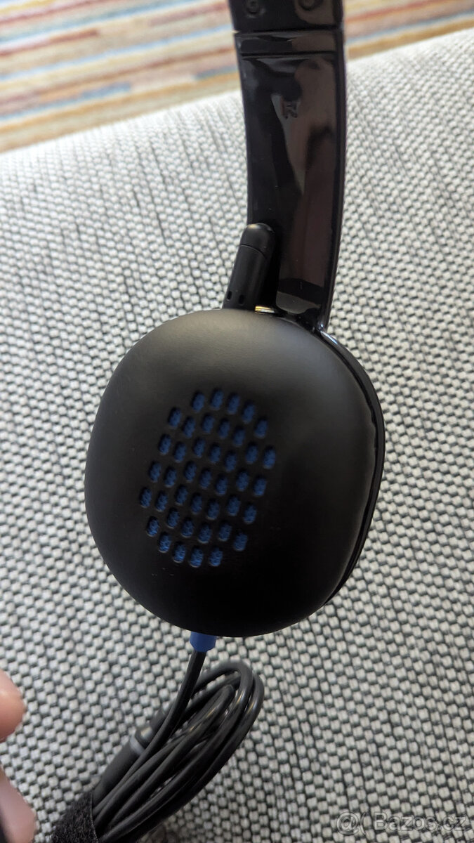 Logitech H540, sluchátka s mikrofonem, USB - 4