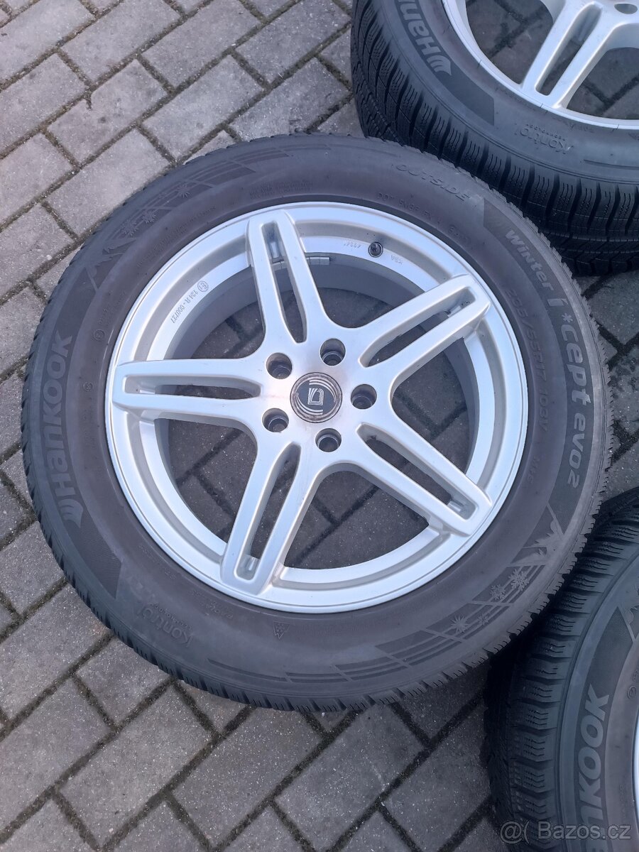 462. Alu kola 5x108 235/55/17 s TPMS Ford - 4