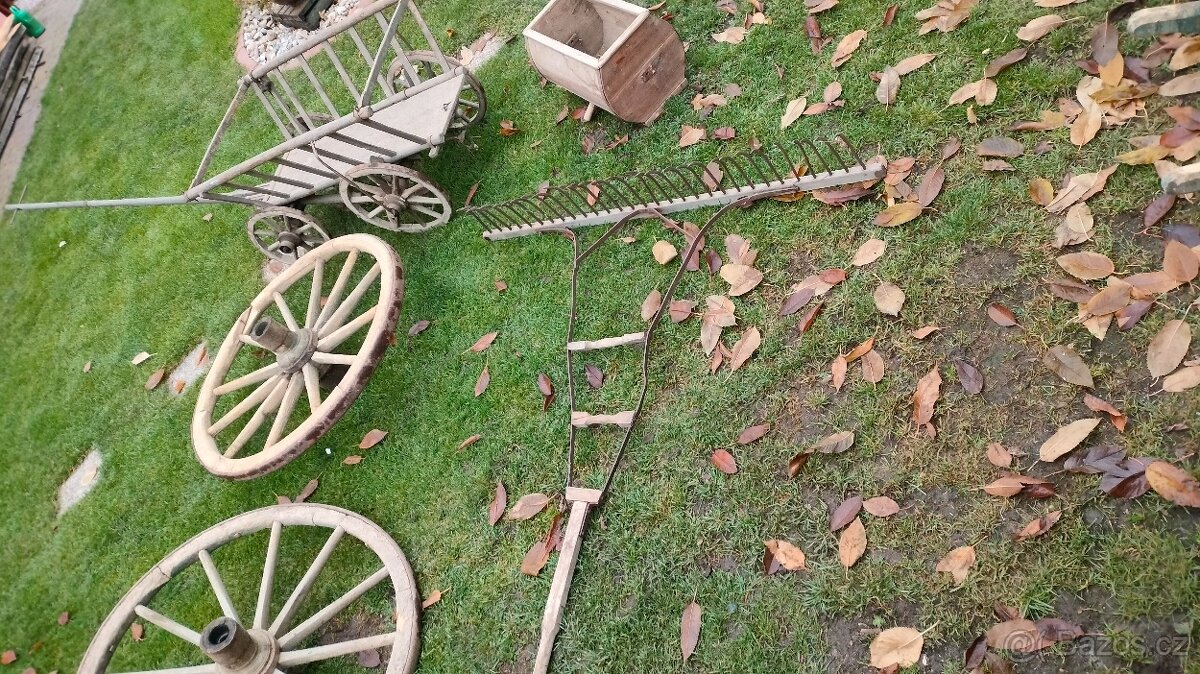 Staré zemědělské stroje, staré věci. Žebřiňák - 4