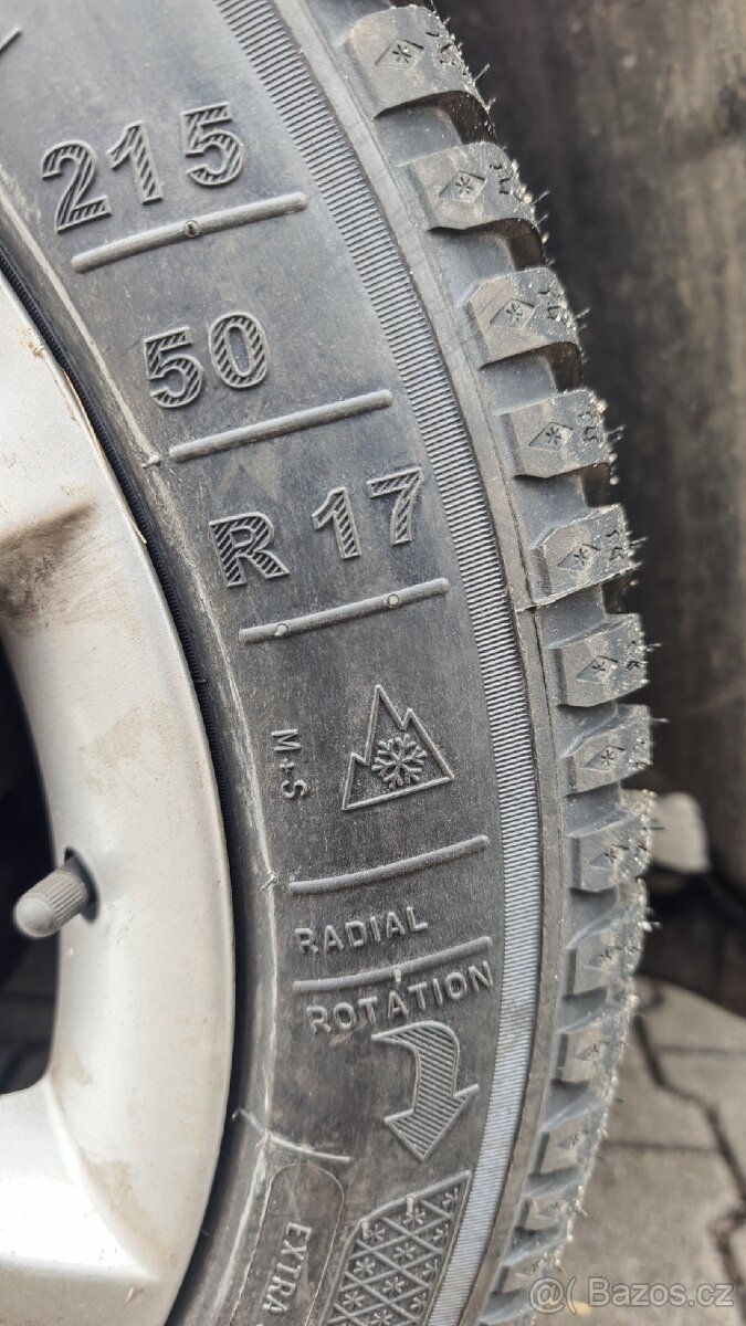 Nové - 4 ks Pneu 215/50 R17 Kleber Krisalp HP3 - 4