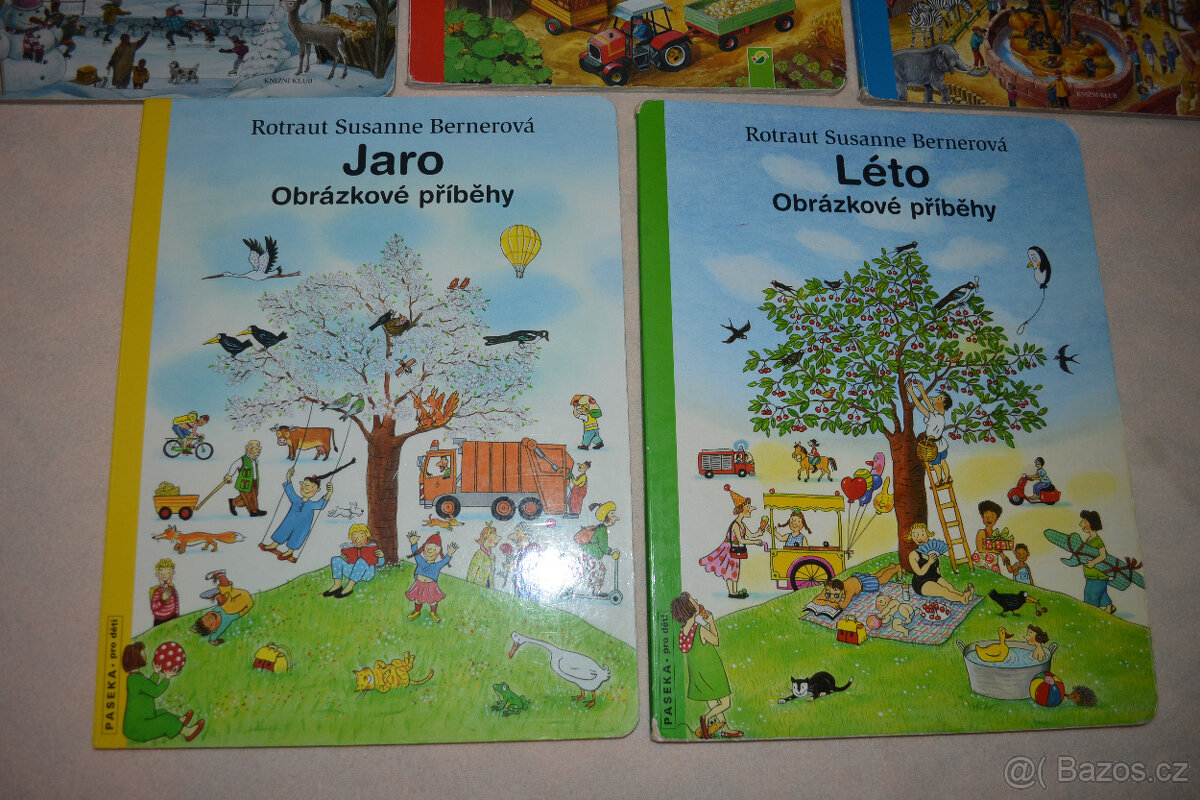 dětské velkoformátové knihy, krásné obsáhlé ilustrace - 4