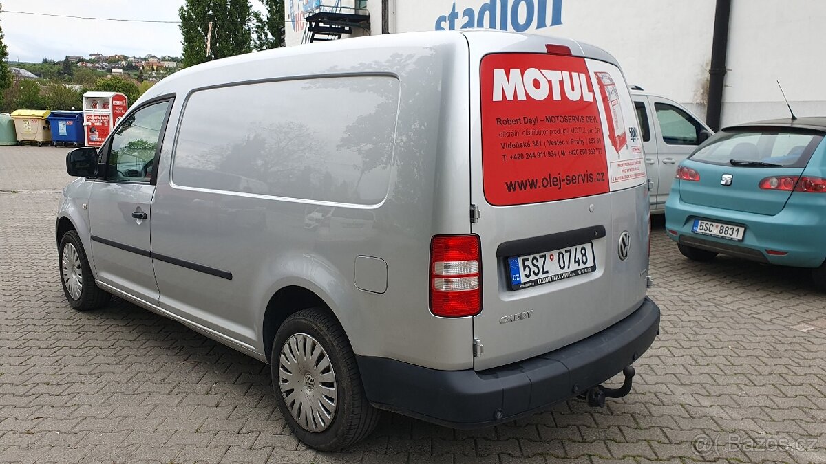WV CADDY MAXI VAN 2.0 CNG 2012. Možno i PRONÁJEM - 4