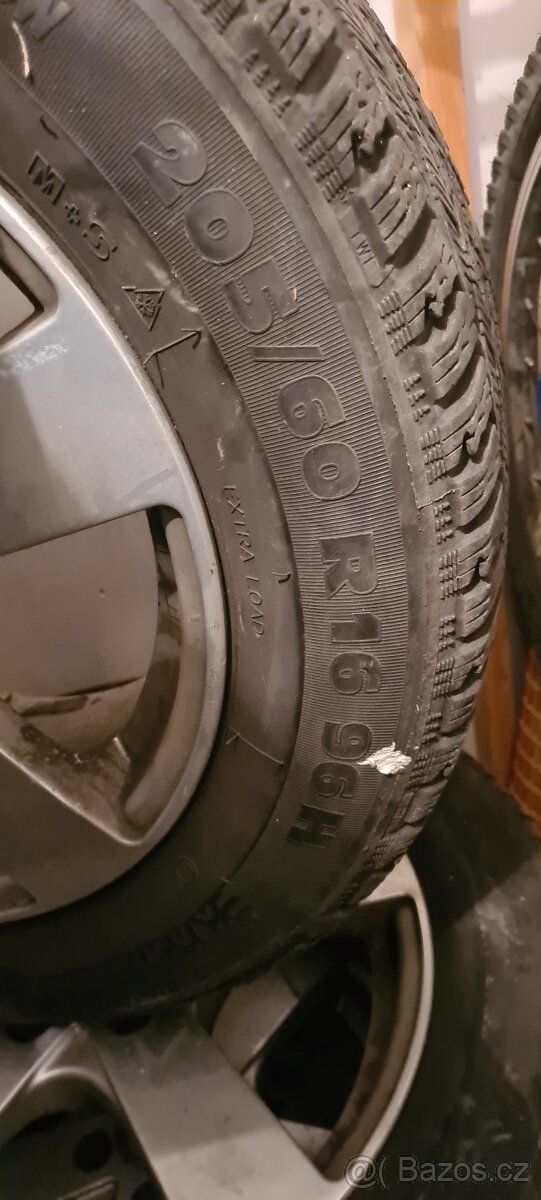 Prodam Alu disky a zimni pneu - 4