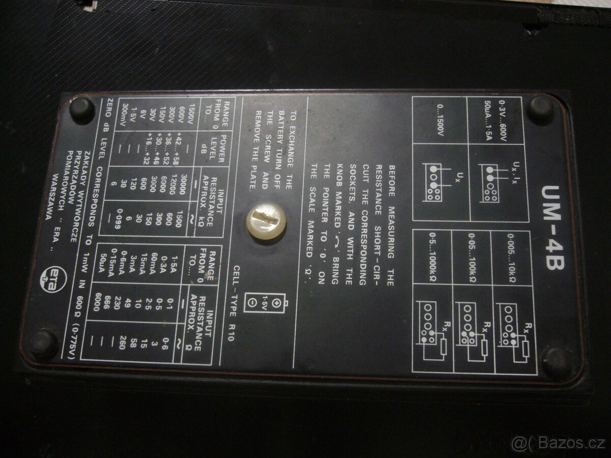 MULTIMETR UM-4B NA NÁHRADNÍ DÍLY - 4