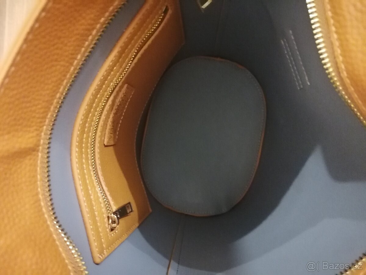 Nová kožená kabelka Vera Pelle - 4